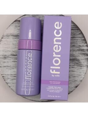 Florence by Mills Clear the Way Clarifying Face Wash 3.4oz/100ml Full Size BNIB